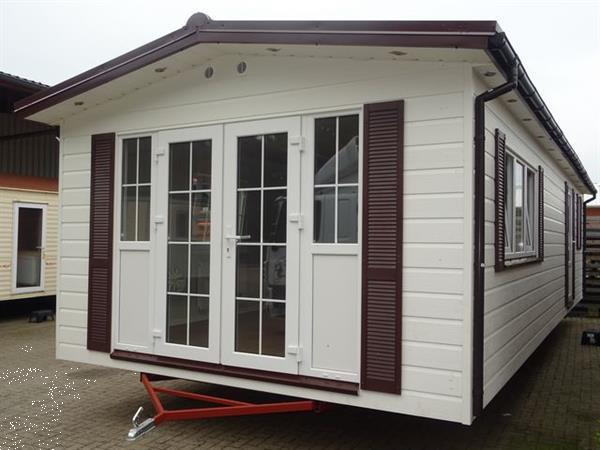 Grote foto stacaravan nordhorn 10x4 wintervast caravans en kamperen stacaravans