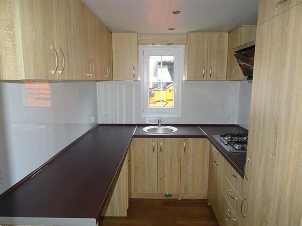 Grote foto stacaravan nordhorn 10x4 wintervast caravans en kamperen stacaravans