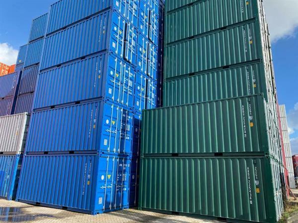 Grote foto zeecontainer 6m en 12m en anderen auto diversen bestelbusjes