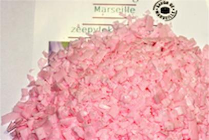 Grote foto marseille zeepvlokken rose 1 x 750g sieraden tassen en uiterlijk lichaamsverzorging