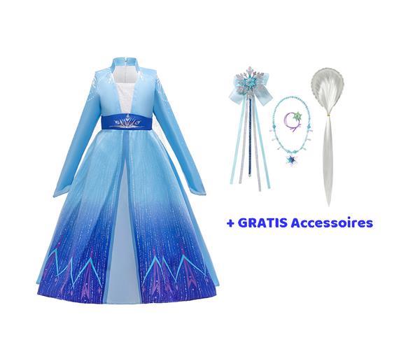 Grote foto elsa jurk prinsessenjurk meisje frozen 2 jurk prinsess kleding dames verkleedkleding