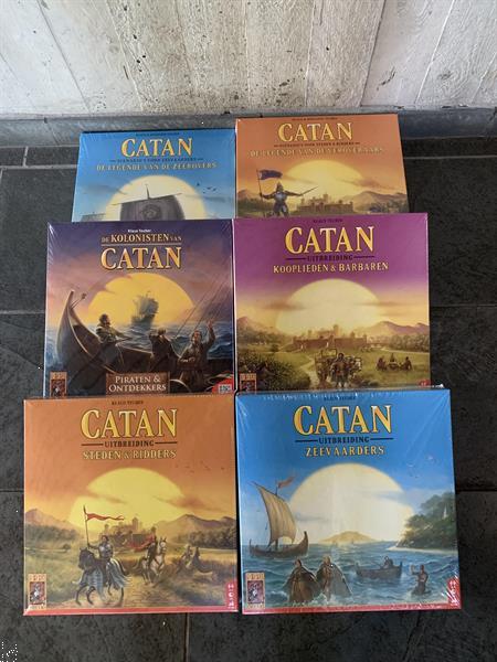 Grote foto catan voordeelpakket 6 uitbreidingen 2 4 spelers hobby en vrije tijd gezelschapsspellen bordspellen