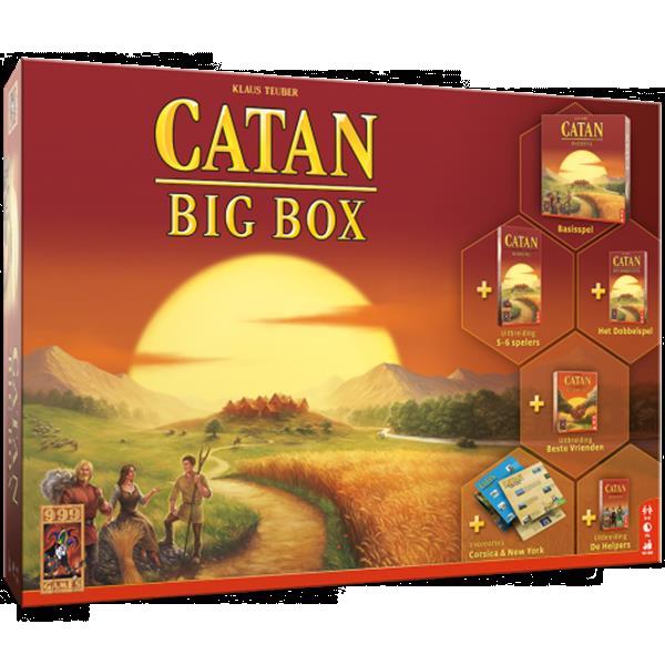 Grote foto catan big box en carcassonne big box 3 hobby en vrije tijd gezelschapsspellen bordspellen