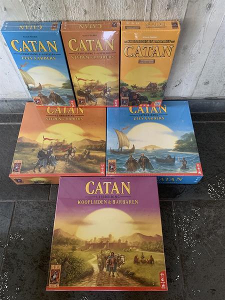 Grote foto catan pakket s r k b en zeevaarders 6 spellen hobby en vrije tijd gezelschapsspellen bordspellen