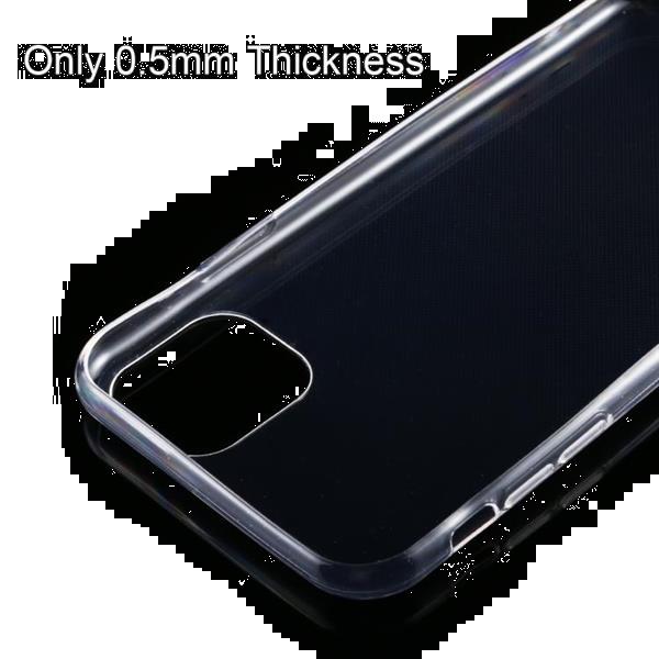 Grote foto 0.5mm ultra thin transparent tpu protective case for iphone telecommunicatie mobieltjes