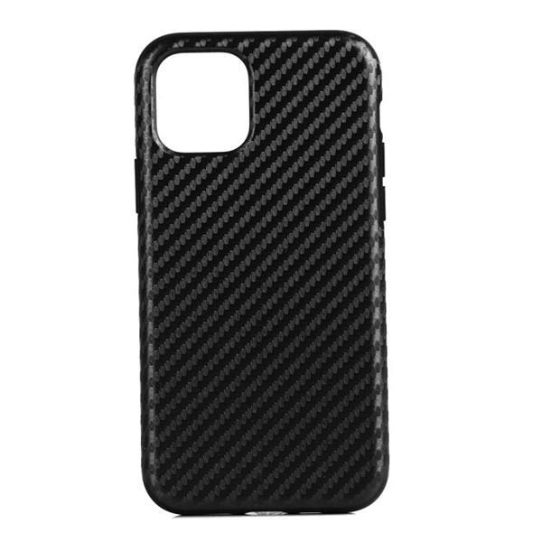 Grote foto carbon fibre tpu protective case for iphone 11 pro max black telecommunicatie mobieltjes