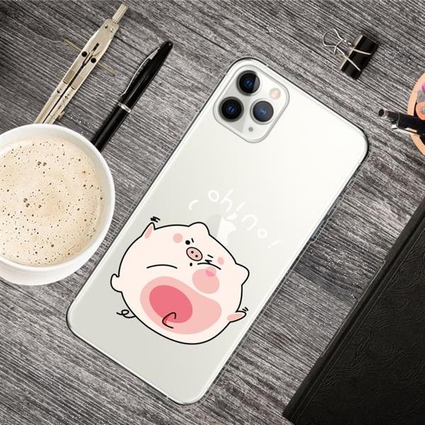 Grote foto for iphone 11 pro lucency painted tpu protective hit the fa telecommunicatie mobieltjes