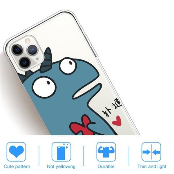 Grote foto for iphone 11 pro lucency painted tpu protective loving din telecommunicatie mobieltjes
