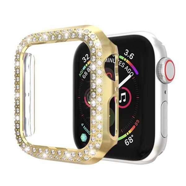 Grote foto for apple watch series 3 2 1 38mm double row diamonds p kleding dames sieraden