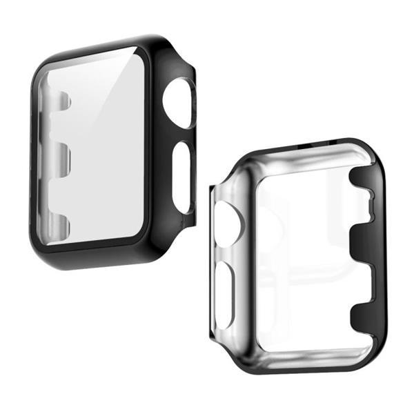 Grote foto for apple watch series 3 2 1 38mm electroplated pc case kleding dames sieraden