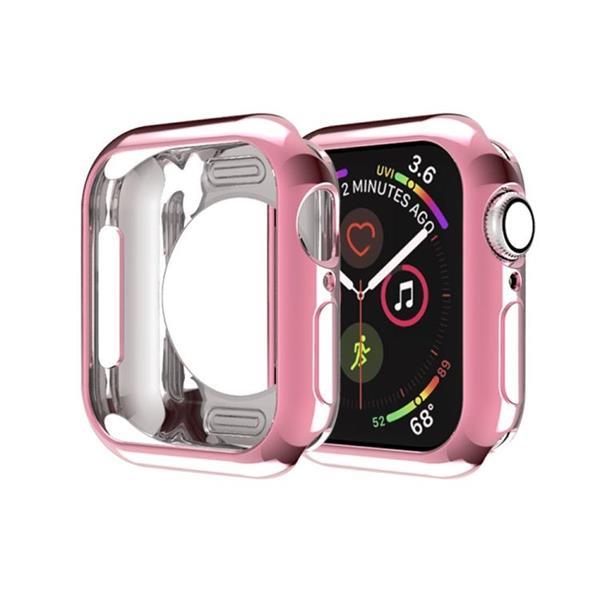 Grote foto for apple watch series 3 2 1 42mm plating tpu round hole kleding dames sieraden
