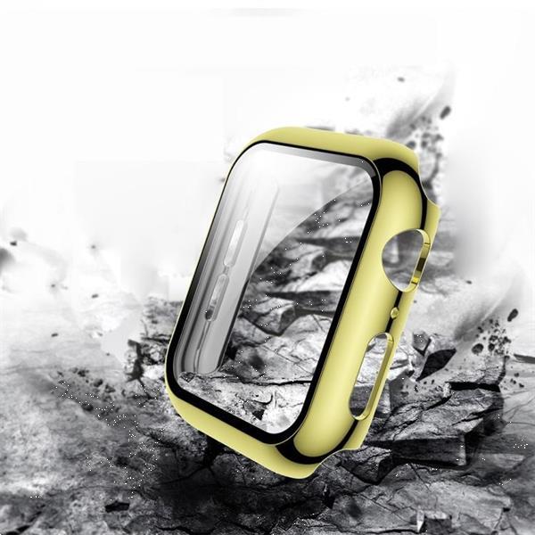 Grote foto for apple watch series 5 4 40mm electroplated pc case te kleding dames sieraden