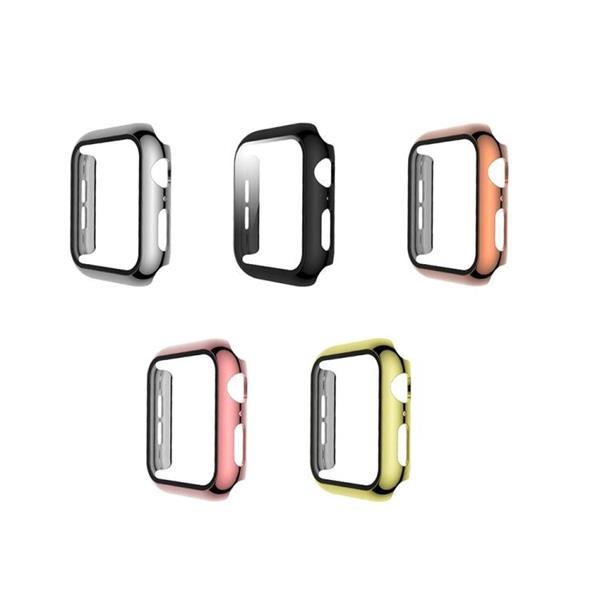 Grote foto for apple watch series 5 4 40mm electroplated pc case te kleding dames sieraden