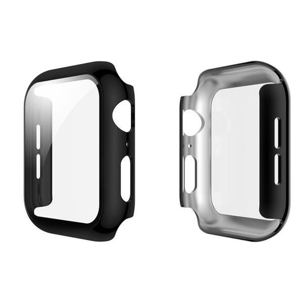 Grote foto for apple watch series 5 4 44mm electroplated pc case te kleding dames sieraden