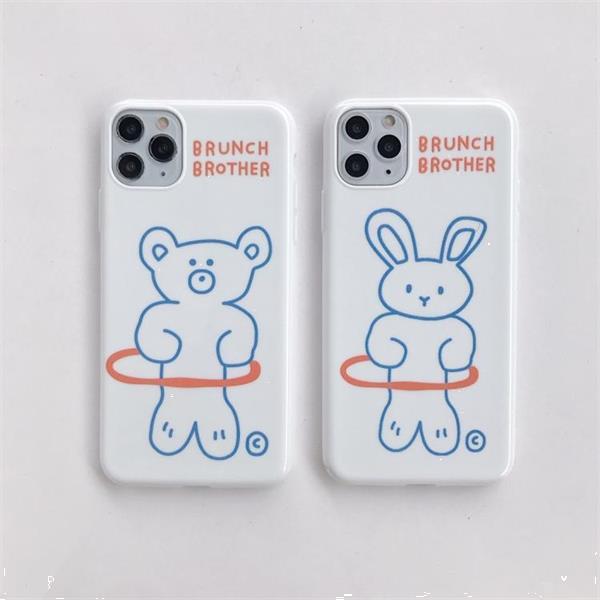Grote foto for iphone 11 animal pattern shockproof tpu protective case telecommunicatie mobieltjes