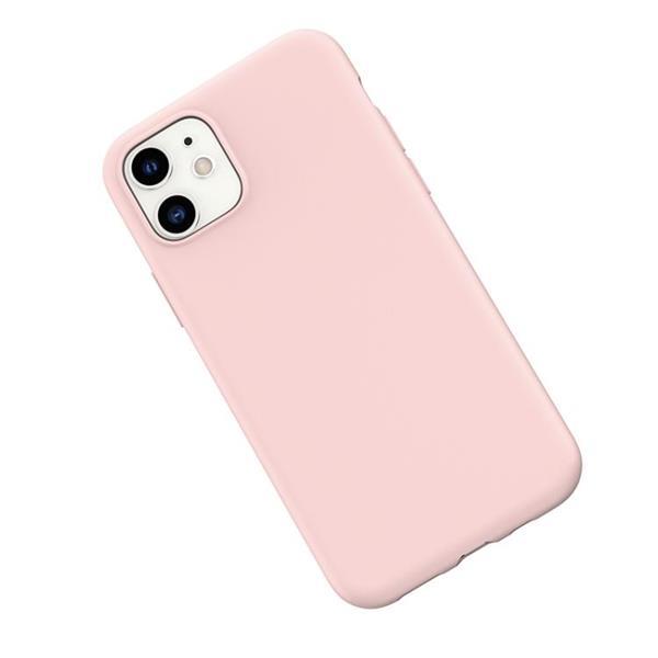 Grote foto for iphone 11 benks solid color liquid silicone protective c telecommunicatie mobieltjes