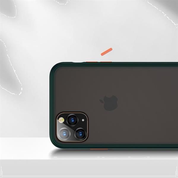 Grote foto for iphone 11 benks shockproof frosted pc tpu protective c telecommunicatie mobieltjes