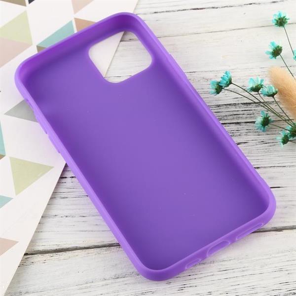 Grote foto for iphone 11 candy color tpu case purple default title telecommunicatie mobieltjes
