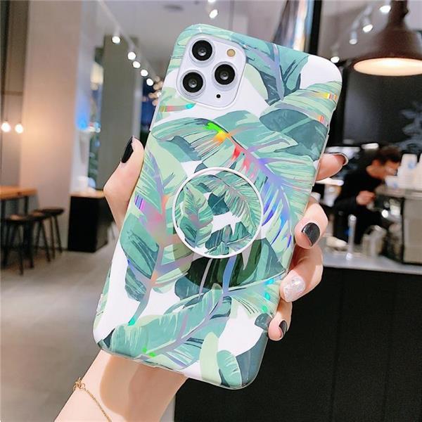 Grote foto for iphone 11 colorful laser flower series imd tpu mobile ph telecommunicatie mobieltjes