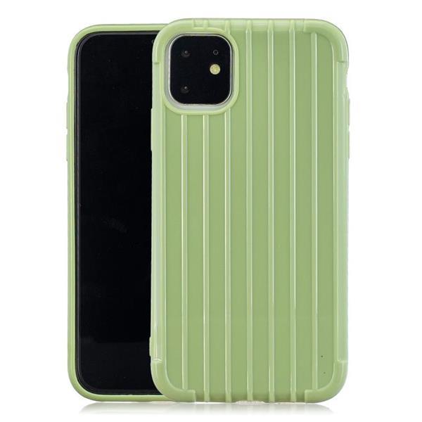 Grote foto for iphone 11 coloured suitcase striped mobile phone case gr telecommunicatie mobieltjes