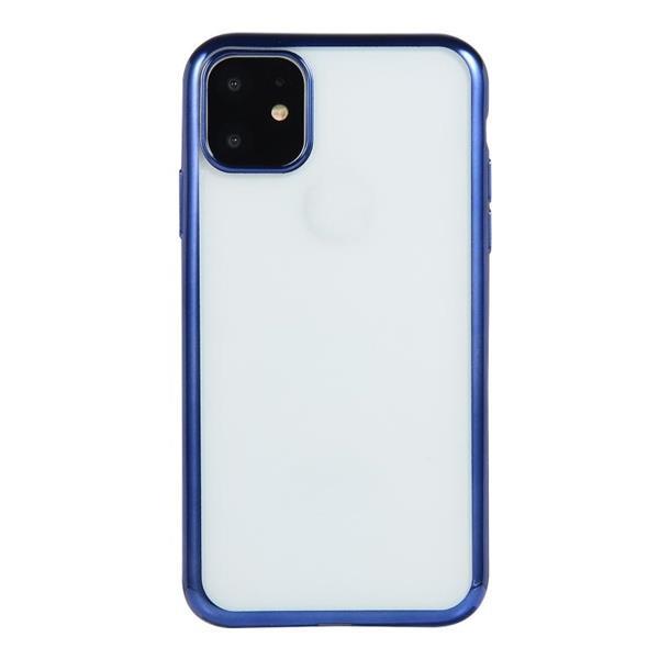 Grote foto for iphone 11 electroplating tpu protective case blue defau telecommunicatie mobieltjes