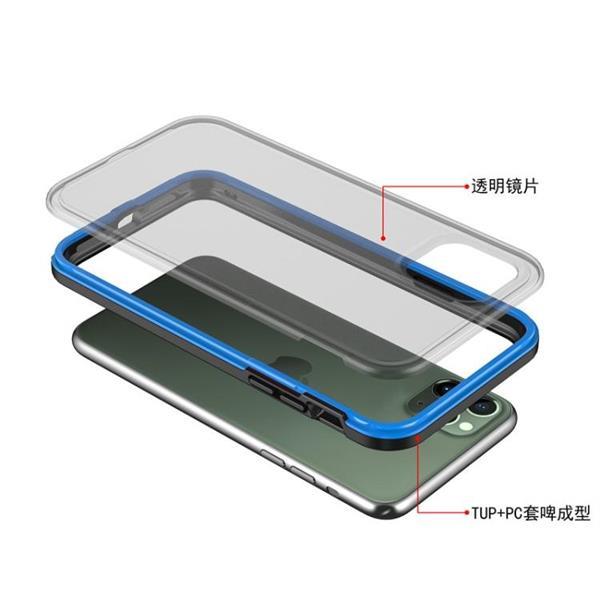 Grote foto for iphone 11 pro tpu pc polish case drop shockproof sc telecommunicatie mobieltjes
