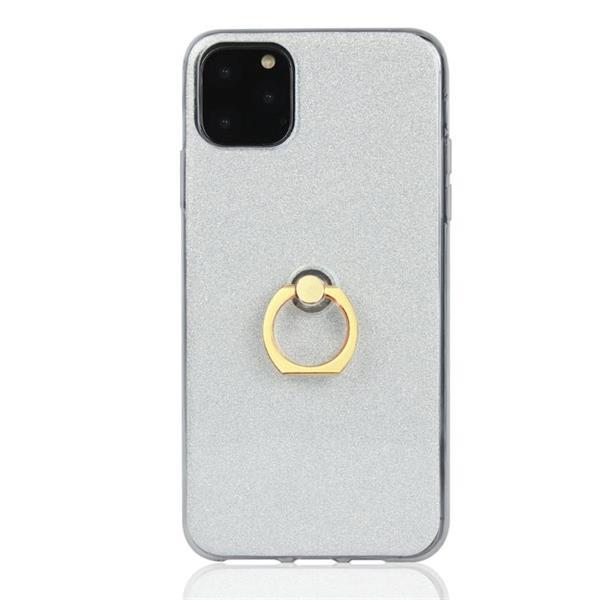 Grote foto for iphone 11 pro glittery powder shockproof tpu protective telecommunicatie mobieltjes