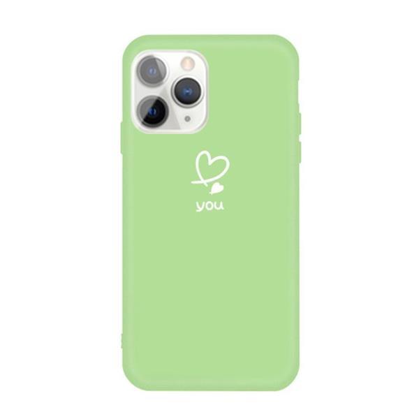 Grote foto for iphone 11 pro max love heart letter pattern colorful fro telecommunicatie mobieltjes