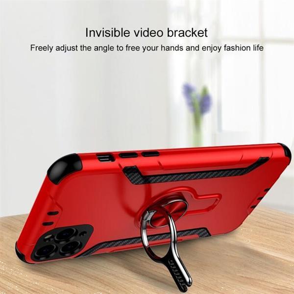 Grote foto for iphone 11 pro max metal ring holder 360 degree rotating telecommunicatie mobieltjes