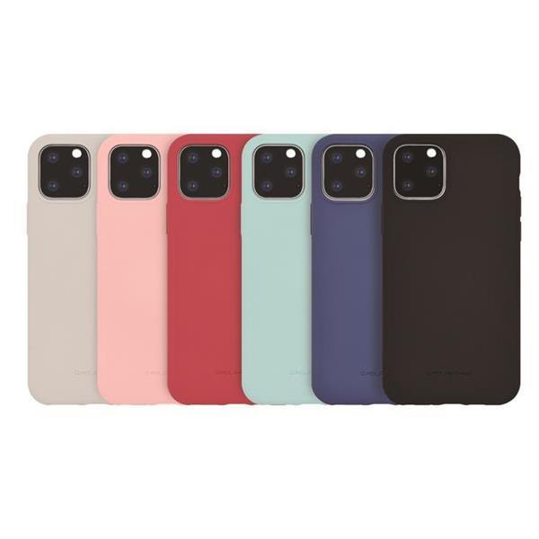 Grote foto for iphone 11 pro max molancano shockproof solid color silic telecommunicatie mobieltjes