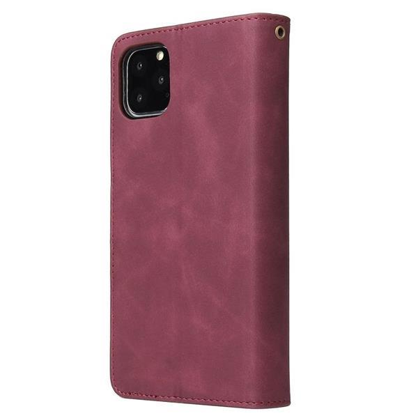 Grote foto for iphone 11 pro max multifunctional retro frosted horizont telecommunicatie mobieltjes