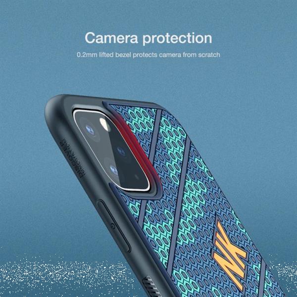 Grote foto for iphone 11 pro max nillkin 3d texture striker protective telecommunicatie mobieltjes