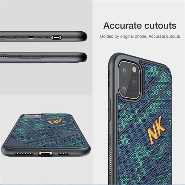 Grote foto for iphone 11 pro max nillkin 3d texture striker protective telecommunicatie mobieltjes