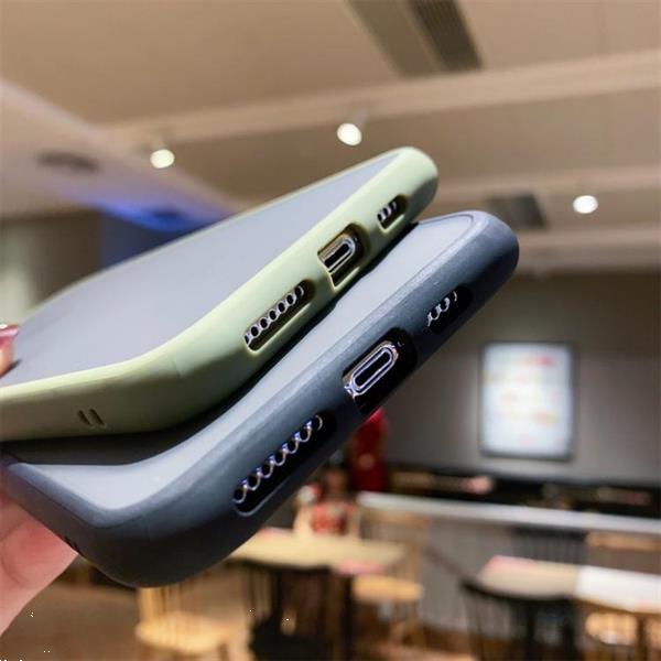 Grote foto for iphone 11 pro max shockproof solid color border protecti telecommunicatie mobieltjes