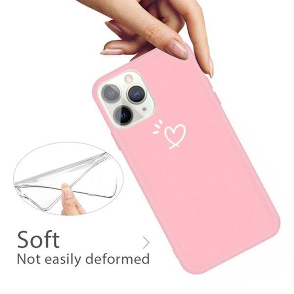 Grote foto for iphone 11 pro max three dots love heart pattern colorful telecommunicatie mobieltjes