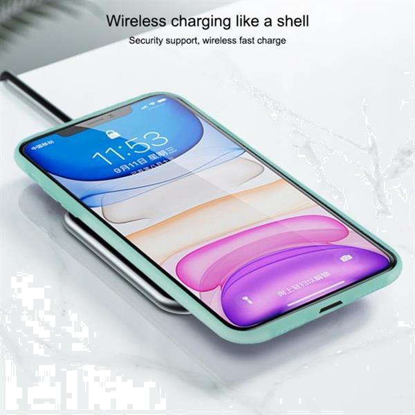 Grote foto for iphone 11 pro max yuese serie shockproof soft liquid sil telecommunicatie mobieltjes
