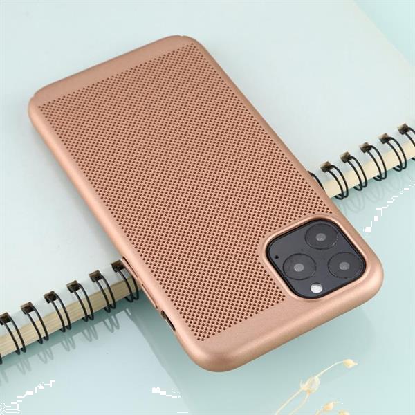 Grote foto for iphone 11 pro mesh solid color plastic protective case g telecommunicatie mobieltjes