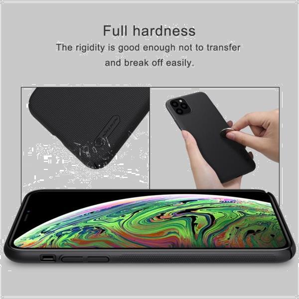 Grote foto for iphone 11 pro nillkin frosted shield concave convex text telecommunicatie mobieltjes