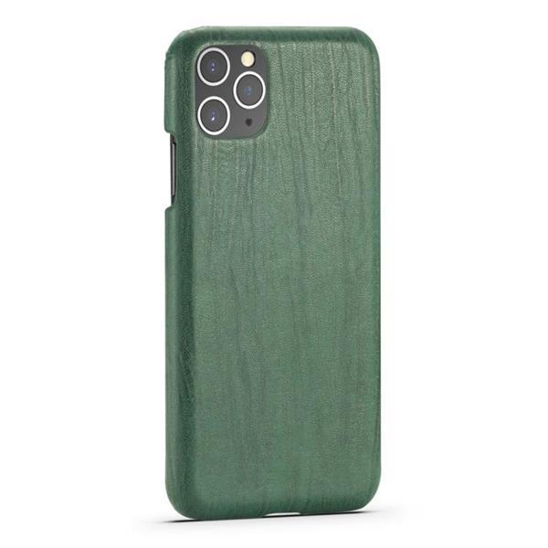 Grote foto for iphone 11 pro retro wood texture pu pc protective case telecommunicatie mobieltjes