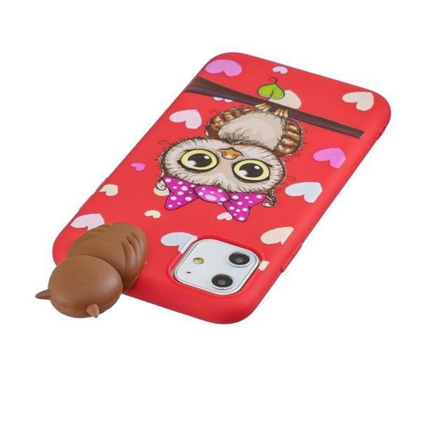 Grote foto for iphone 11 pro shockproof cartoon tpu protective case red telecommunicatie mobieltjes