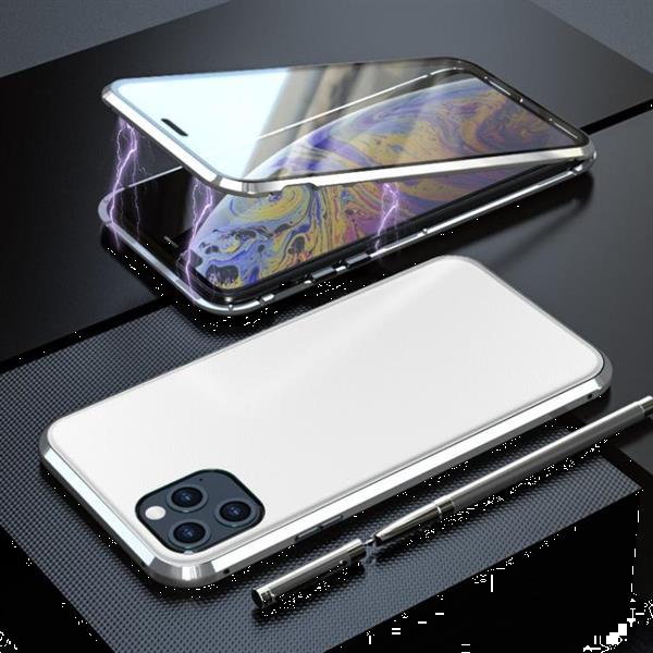 Grote foto for iphone 11 pro shockproof magnetic attraction leather bac telecommunicatie mobieltjes