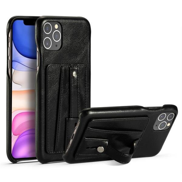 Grote foto for iphone 11 pro shockproof pc pu protective case with ho telecommunicatie mobieltjes