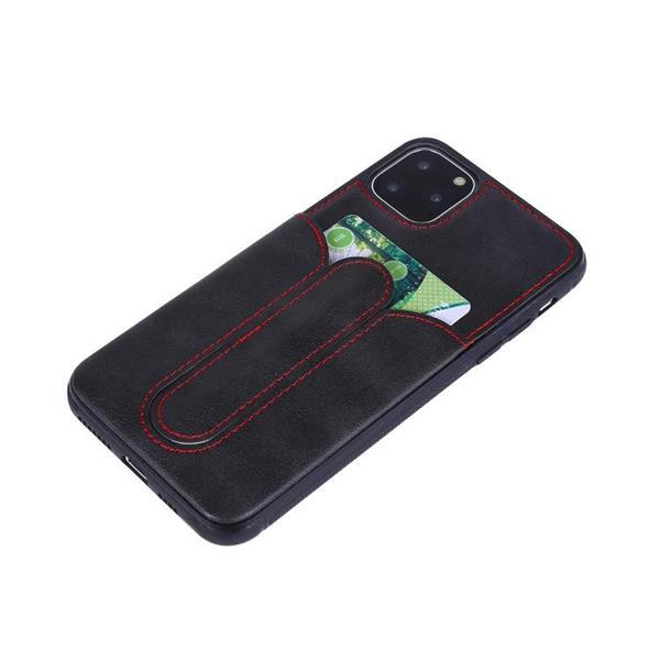Grote foto for iphone 11 pro shockproof pc pu protective case with in telecommunicatie mobieltjes