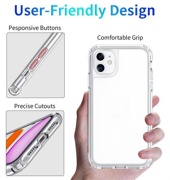 Grote foto for iphone 11 pro shockproof thickening acrylic protective c telecommunicatie mobieltjes