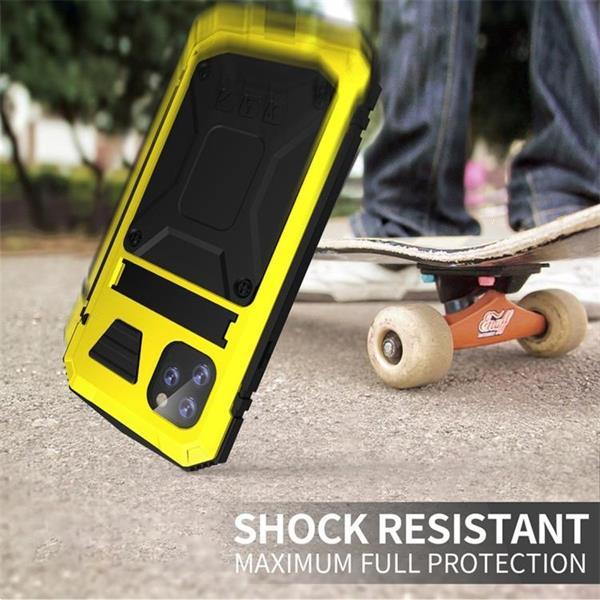 Grote foto for iphone 11 pro shockproof waterproof dust proof metal s telecommunicatie mobieltjes