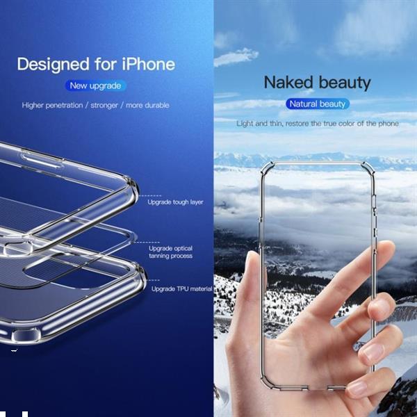 Grote foto for iphone 11 pro totudesign fairy series tpu acrylic prote telecommunicatie mobieltjes