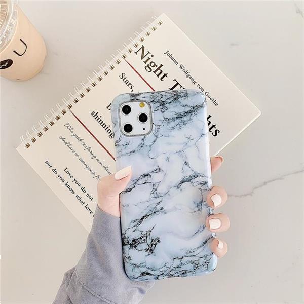 Grote foto for iphone 11 pro tpu smooth marbled imd mobile phone case f telecommunicatie mobieltjes