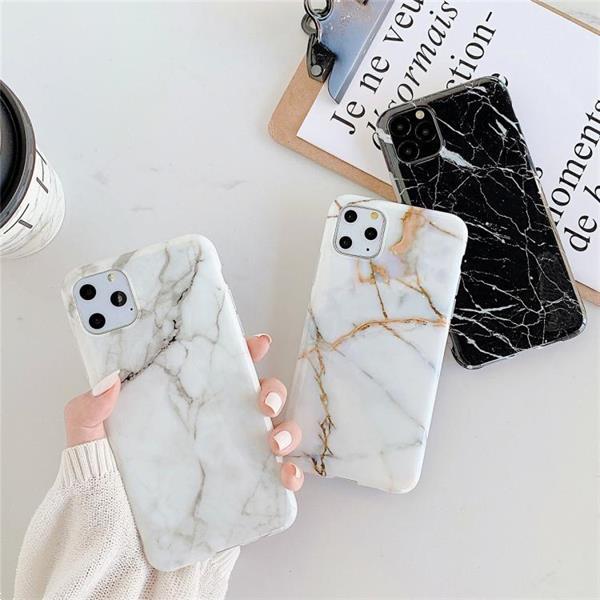 Grote foto for iphone 11 pro tpu smooth marbled imd mobile phone case r telecommunicatie mobieltjes