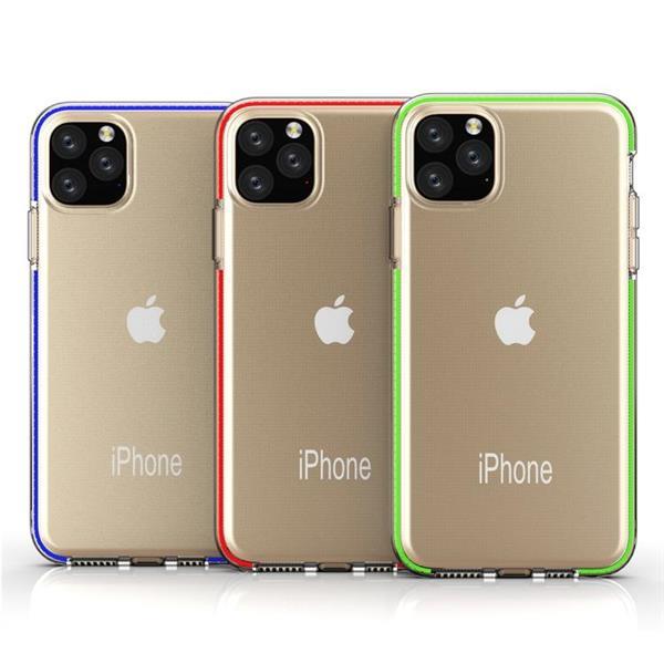 Grote foto for iphone 11 pro tpu two color drop proof protective case c telecommunicatie mobieltjes