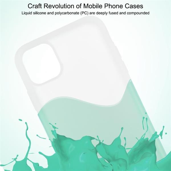 Grote foto for iphone 11 pro yuese serie shockproof soft liquid silicon telecommunicatie mobieltjes
